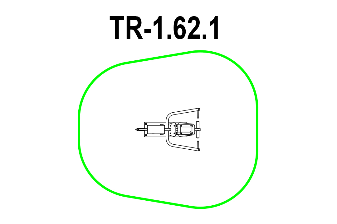 Тренажер «Вертикальная тяга» с изменяемой нагрузкой ТР-1.62.1