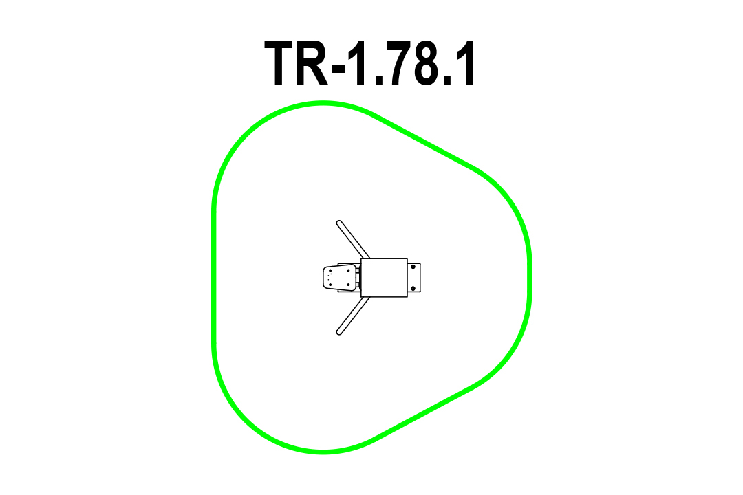 Тренажер «Баттерфляй» с изменяемой нагрузкой ТР-1.78.1