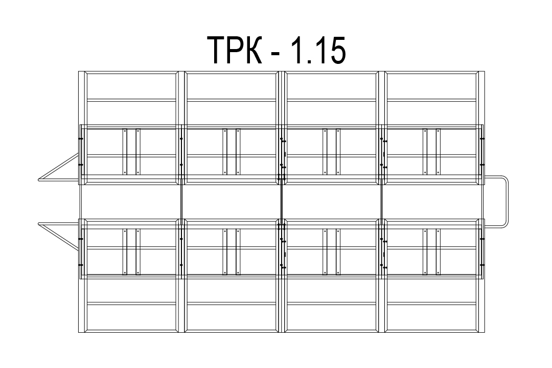 Тренажерная беседка на 8 тренажеров (в составе ТР-1.61, ТР-1.67, ТР-1.70, ТР-1.62.1, ТР-1.63.1, ТР-1.64.1, ТР-1.65.1, ТР-1.72.1 с изменяемой нагрузкой) ТРК-1.15