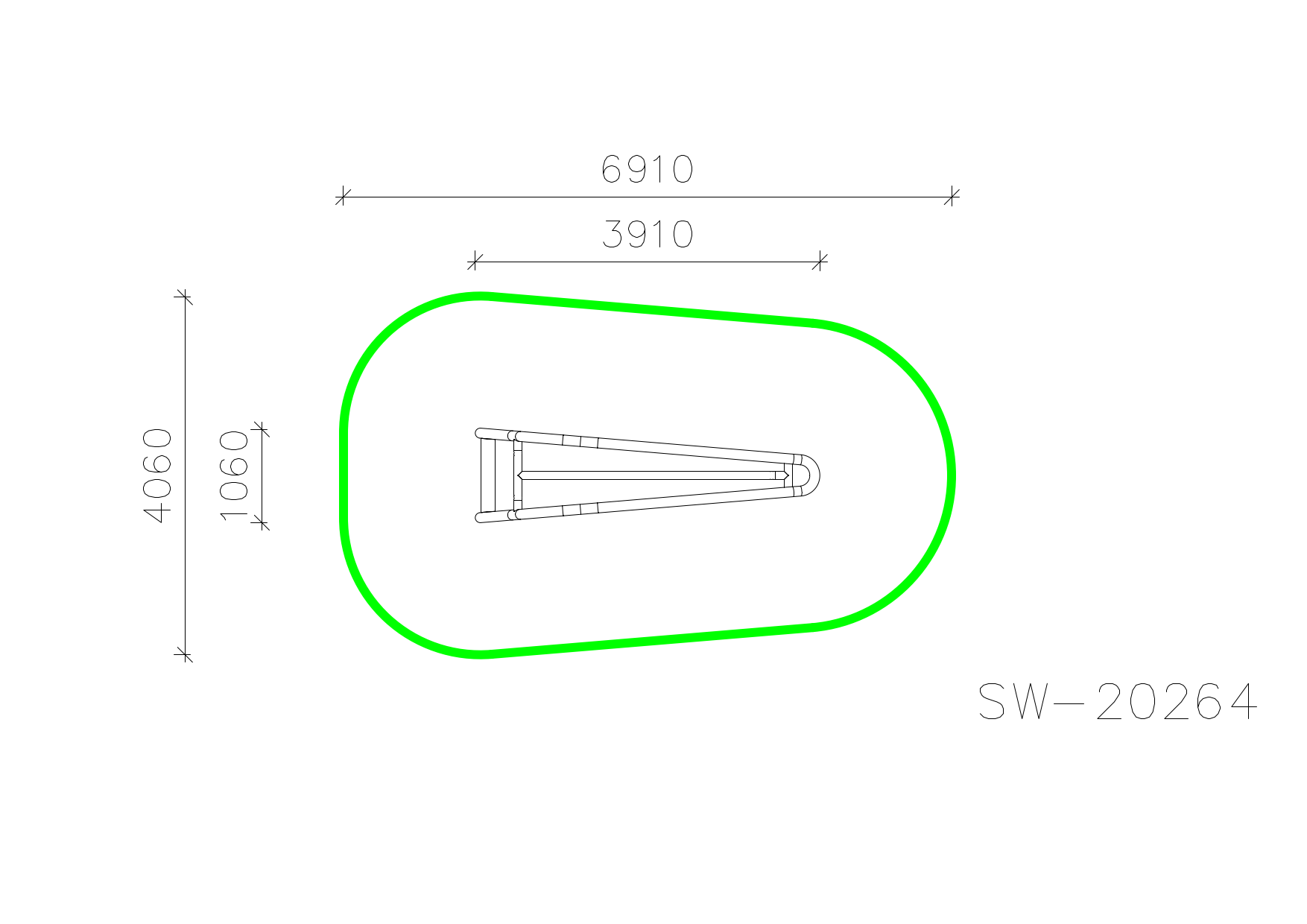 Спортивное оборудование SW-20264 — план