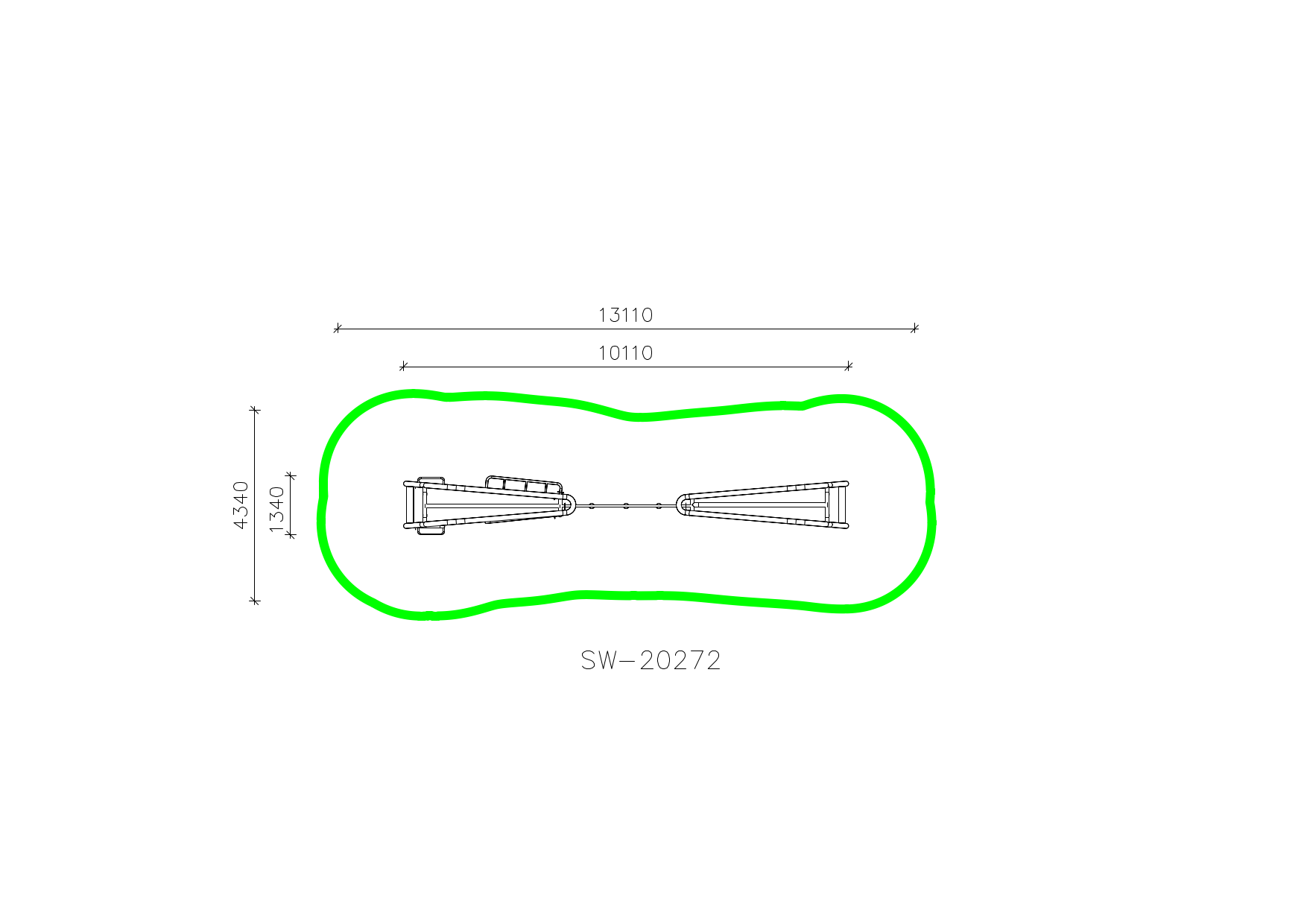 Спортивное оборудование SW-20272 — план