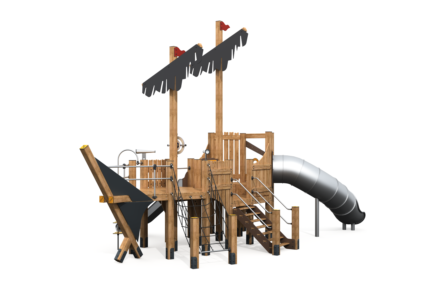 Детский игровой комплекс &quot;Бригантина&quot; ДГ-117 ECO