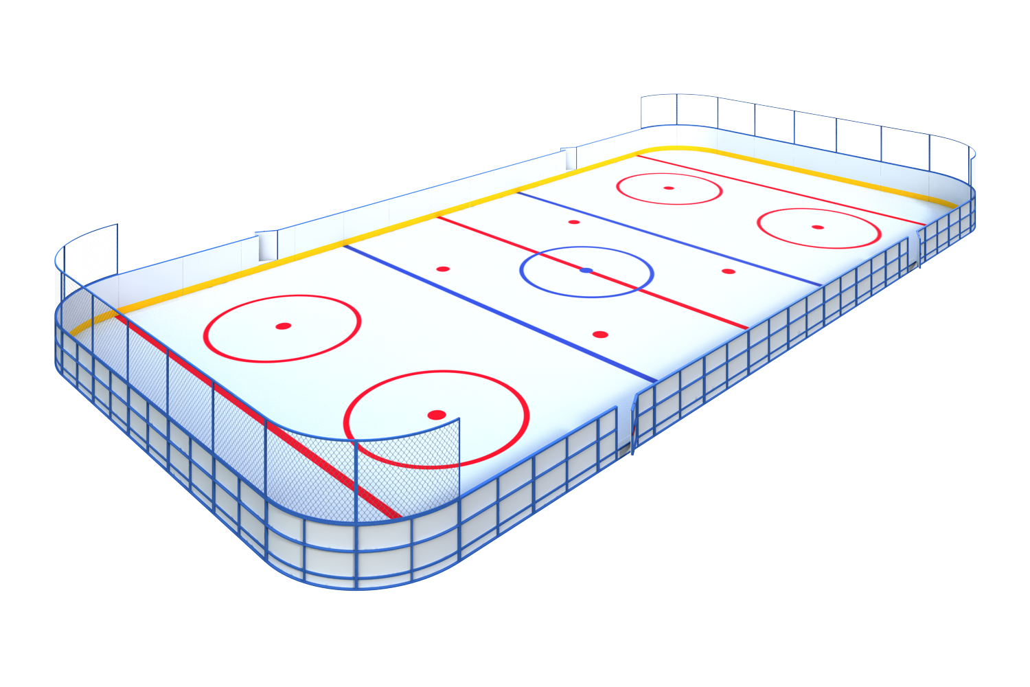 Хоккейная коробка ХП-003