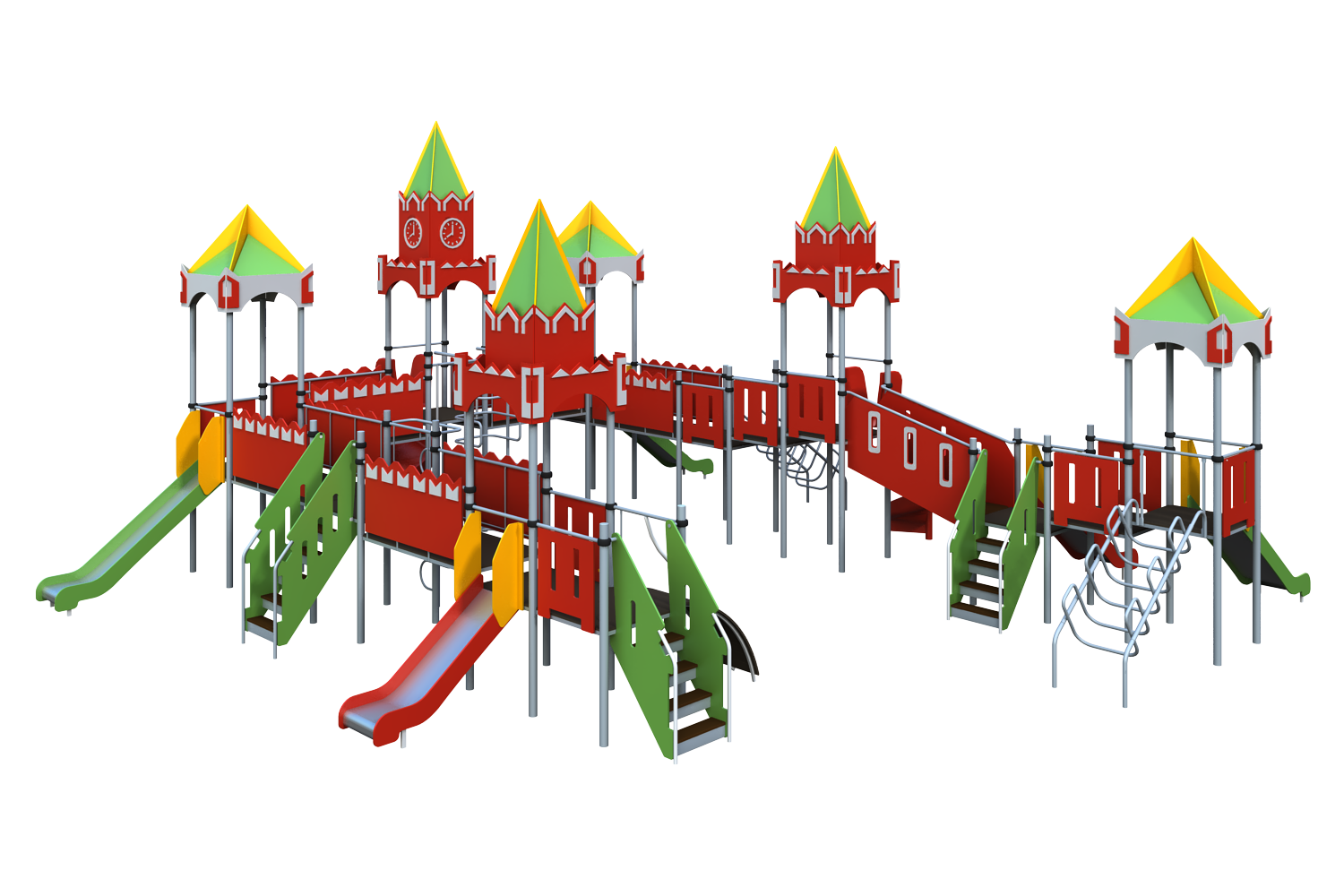 Детский игровой комплекс &quot;Большой Кремль&quot; ДГ-131